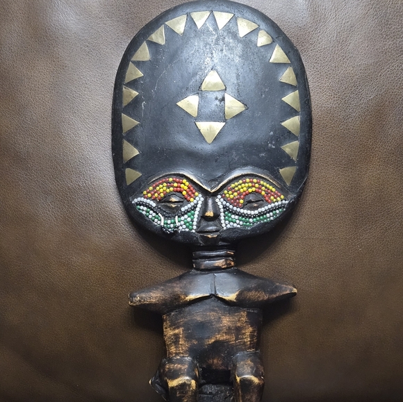 African Totem Handcrafted Tribal Mask Wall Art